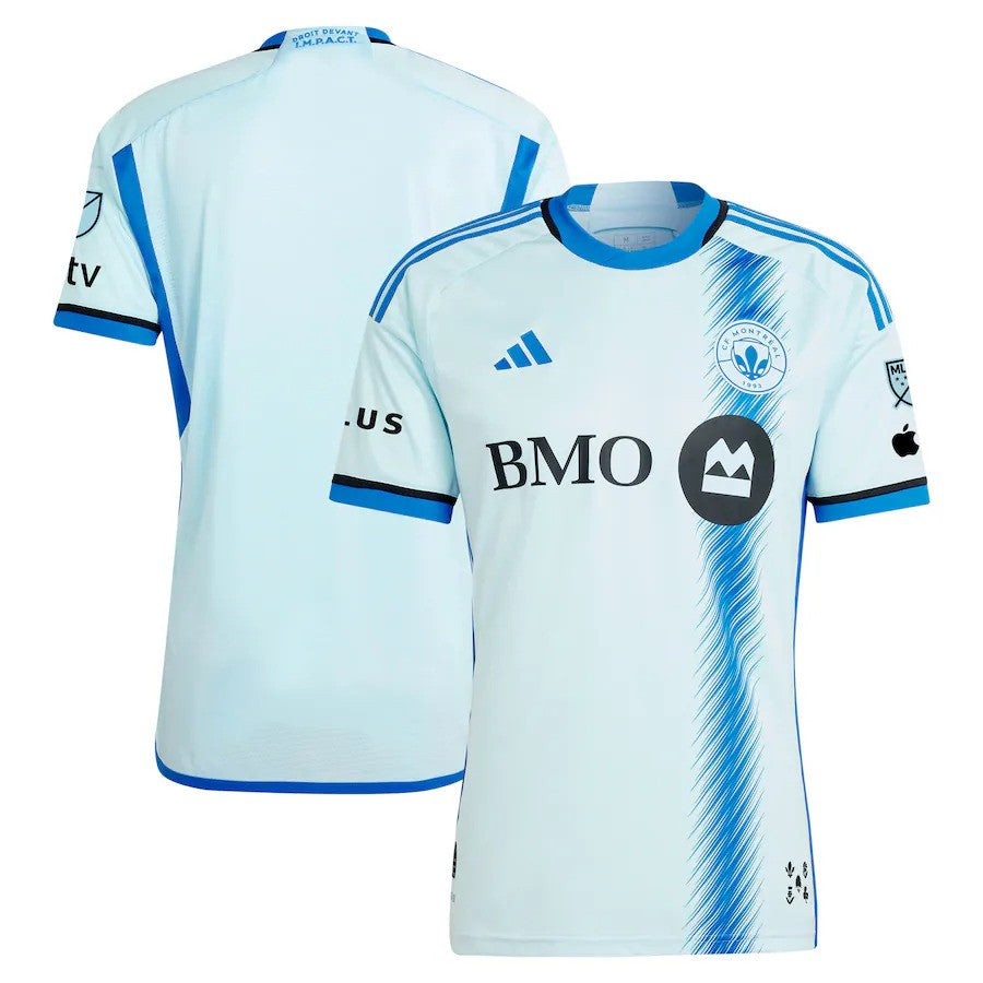 CF Montréal MLS adidas 2024 La Main Authentic Jersey – Light Blue (USA Stock) - UKASSNI