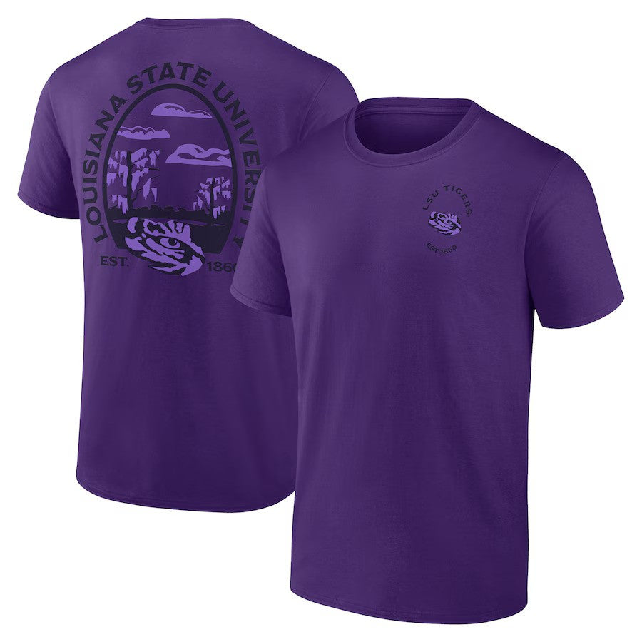 LSU Tigers NCAA Regional Outdoors T-Shirt – Purple (USA Stock) - UKASSNI