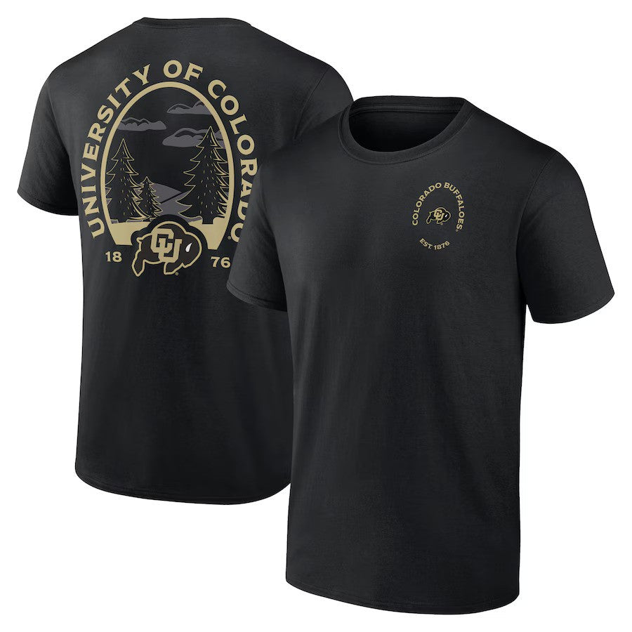 Colorado Buffaloes NCAA Regional Outdoors T-Shirt – Black (USA Stock) - UKASSNI
