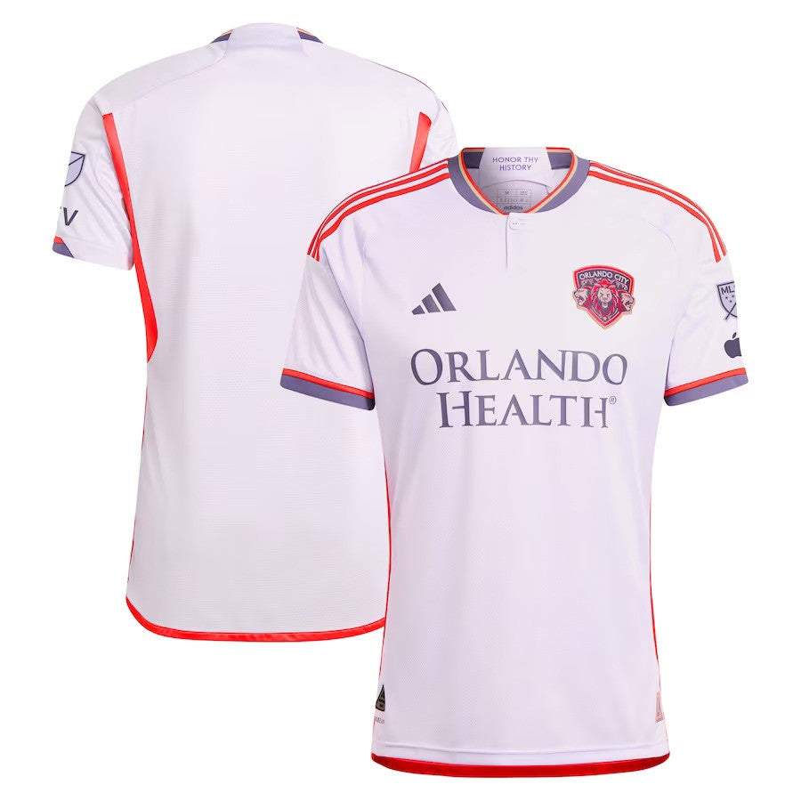 Orlando City SC adidas 2024 Legacy Kit Authentic Jersey – Purple (USA Stock) - UKASSNI