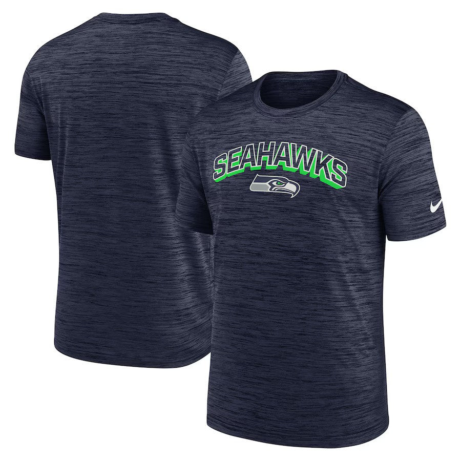 Seattle Seahawks NFL Nike Velocity Performance T-Shirt – College Navy (USA Stock) - UKASSNI