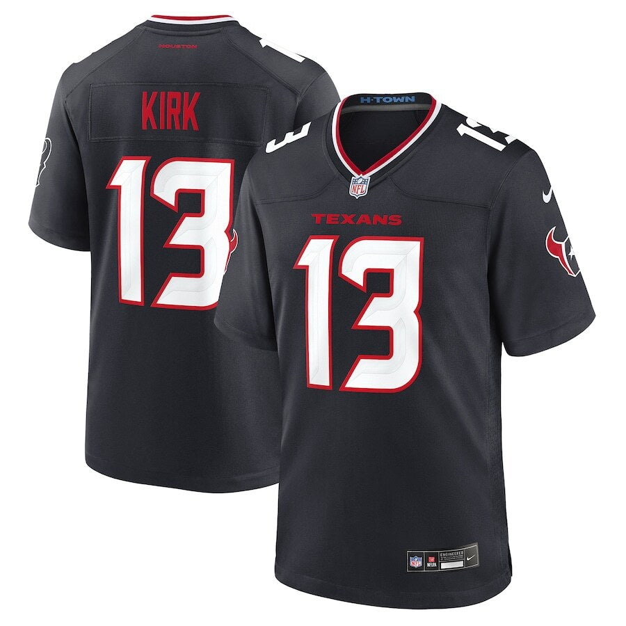Christian Kirk NFL Houston Texans Nike Team Game Jersey – Navy (USA Stock) - UKASSNI
