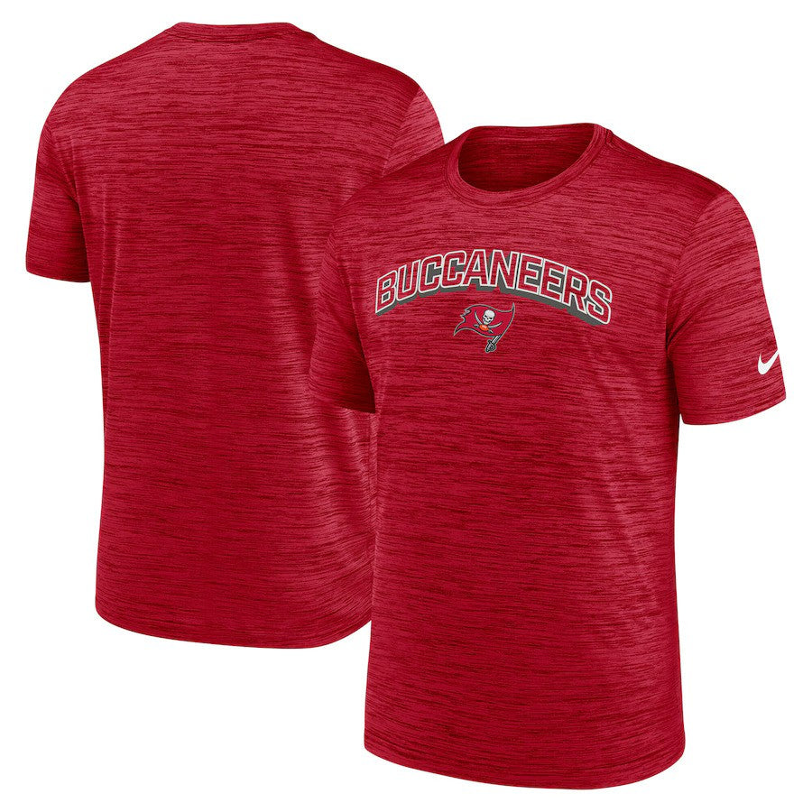 Tampa Bay Buccaneers NFL Nike Velocity Performance T-Shirt – Red (USA Stock) - UKASSNI