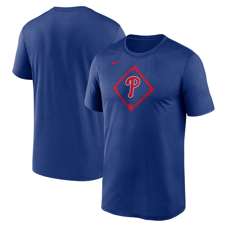 Philadelphia Phillies MLB Nike Icon Legend Performance T-Shirt - Royal - UKASSNI
