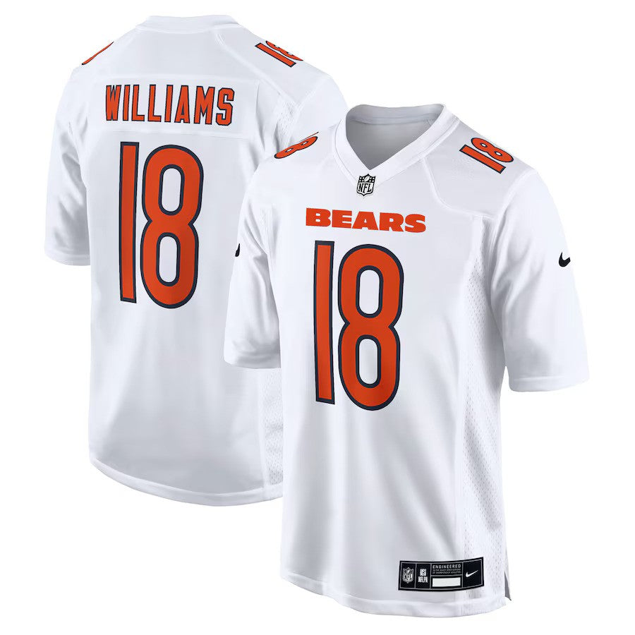 Caleb Williams NFL Chicago Bears Nike Fashion Jersey – Tundra White (USA Stock) - UKASSNI