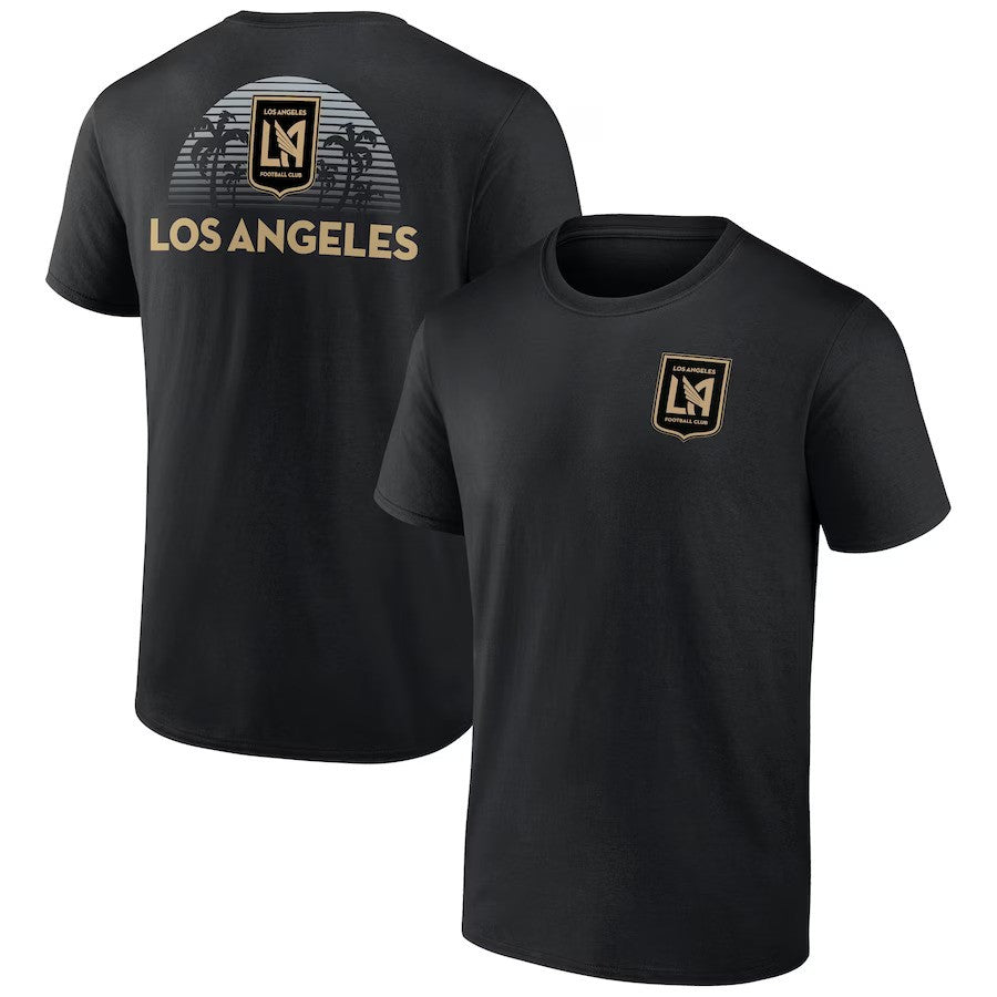LAFC MLS UK Large Fanatics Branded Team Hometown Collection T-Shirt - Black - UKASSNI