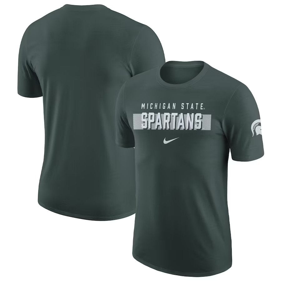 Michigan State Spartans Nike Campus Gametime T-Shirt - Green - UKASSNI