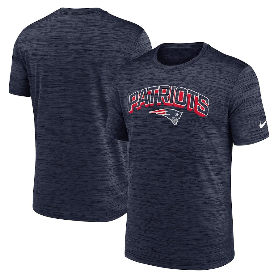 New England Patriots NFL Nike Velocity Performance T-Shirt – Navy (USA Stock) - UKASSNI