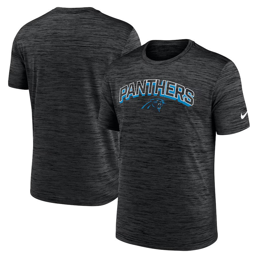 Carolina Panthers NFL Nike Velocity Performance T-Shirt – Black (USA Stock) - UKASSNI