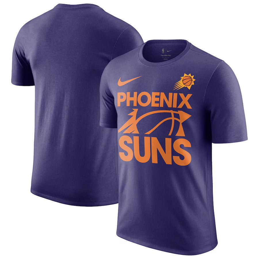 Phoenix Suns NBA Nike Courtside This Is Our Year T-Shirt - Purple - UKASSNI