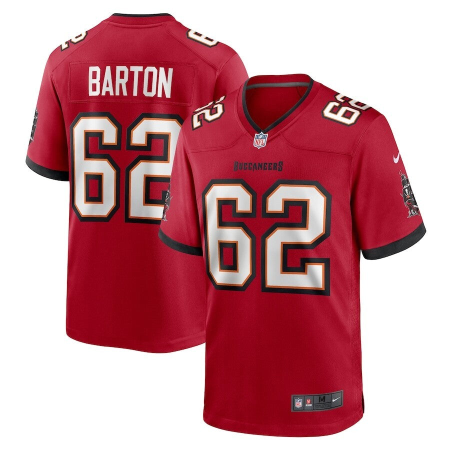 Graham Barton Tampa Bay Buccaneers Nike 2024 NFL Draft First Round Pick Player Game Jersey - Red - UKASSNI
