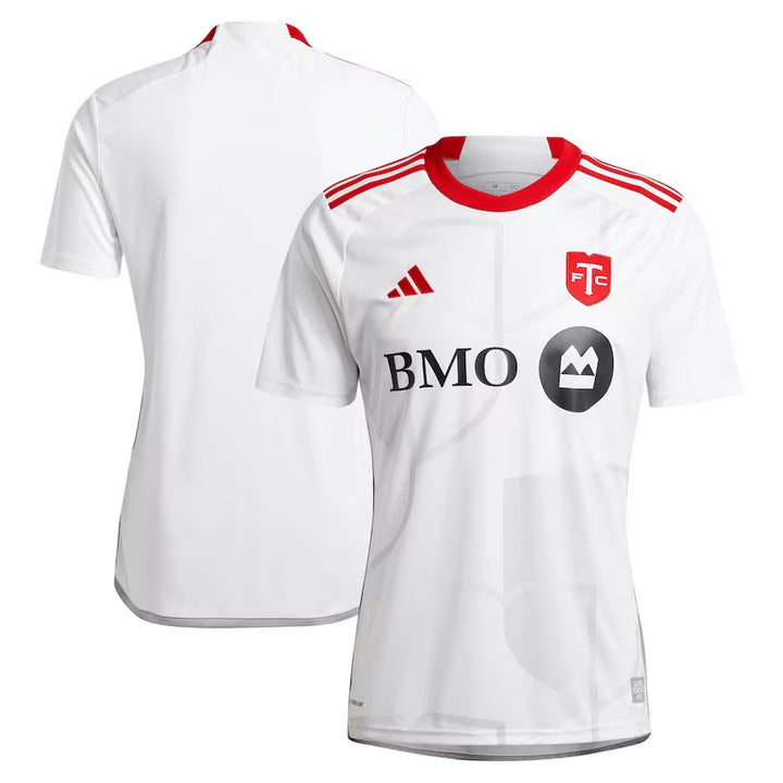 Toronto FC MLS UK adidas 2024 GTA Kit Replica Jersey – White (UK Stock) - UKASSNI