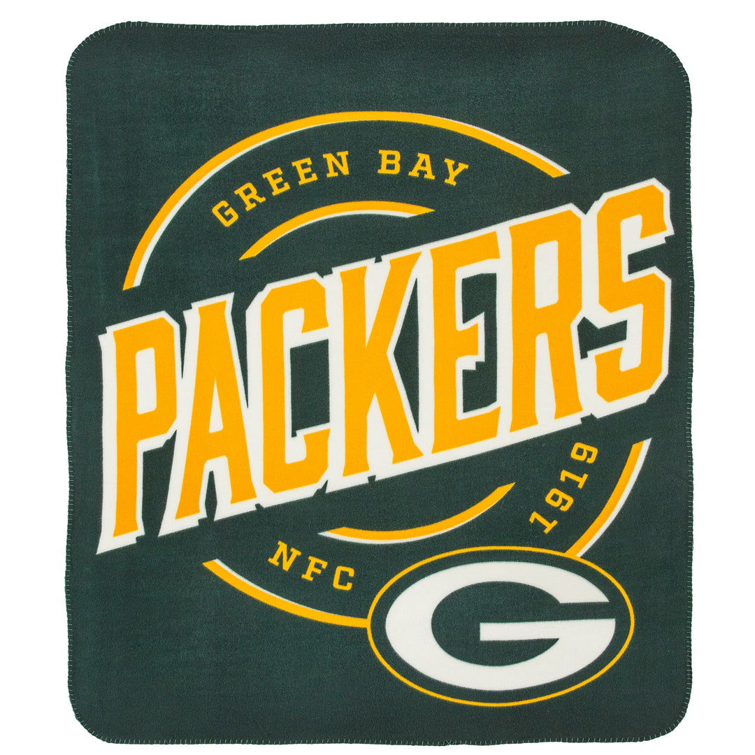 Green Bay Packers NFL 50″ × 60″ Unisex Fleece Throw Blanket – (UK Stock) - UKASSNI