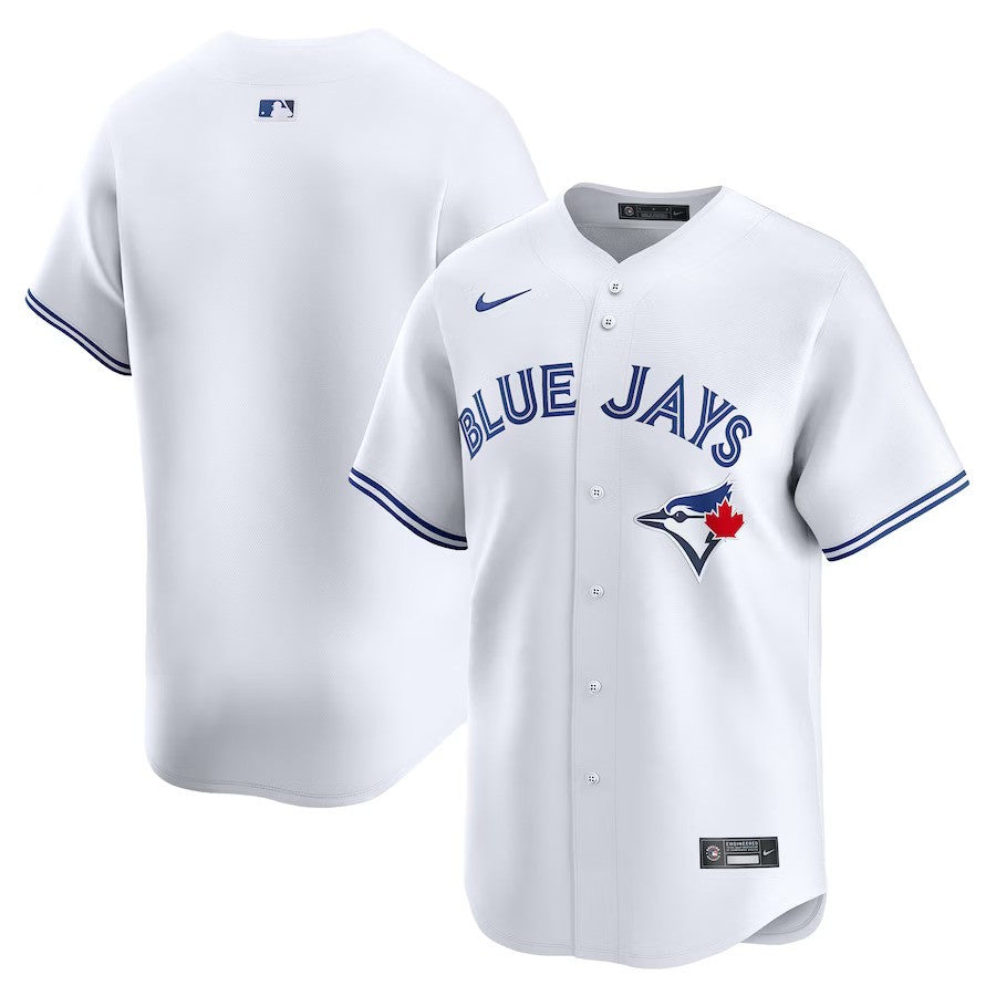 Toronto Blue Jays Nike Home Limited Jersey - White - UKASSNI