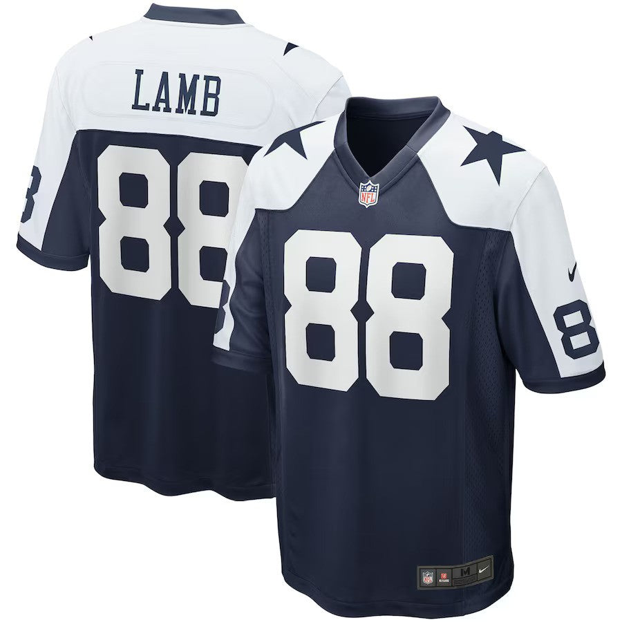 Dallas Cowboys CeeDee Lamb NFL Large Nike Alternate Game Team Jersey – Navy (UK Stock) - UKASSNI