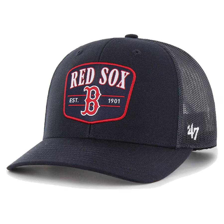 Boston Red Sox ’47 Squad Trucker Adjustable Hat – Navy (USA Stock) - UKASSNI