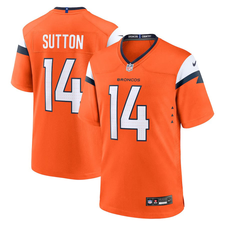 Courtland Sutton Denver Broncos Nike Game Jersey - Orange - UKASSNI