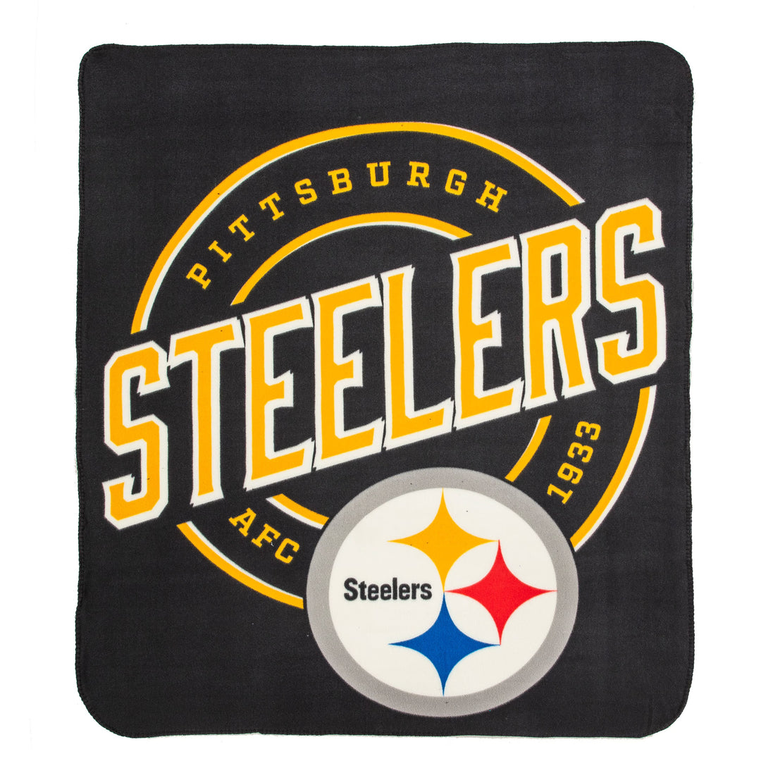 Pittsburgh Steelers NFL 50″ × 60″ Unisex Fleece Throw Blanket – (UK Stock) - UKASSNI