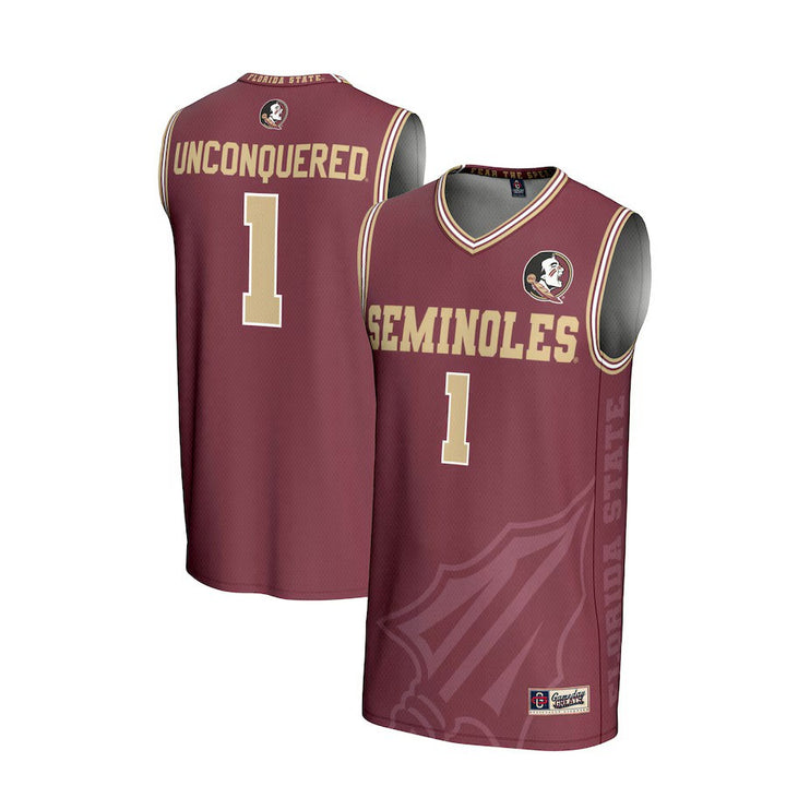 #1 Florida State Seminoles GameDay Greats Unisex Lightweight Icon Print Basketball Jersey - Garnet (USA Stock) - UKASSNI