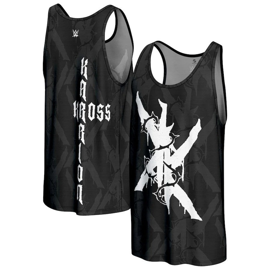 Karrion Kross WWE ProSphere Superstar Tank Top – Black (USA Stock) - UKASSNI