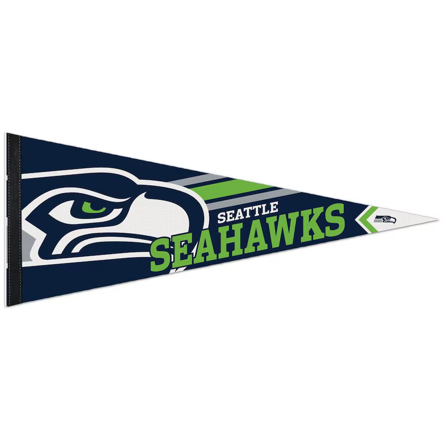 Seattle Seahawks NFL UK Premium Logo Pennant (UK Stock) - UKASSNI