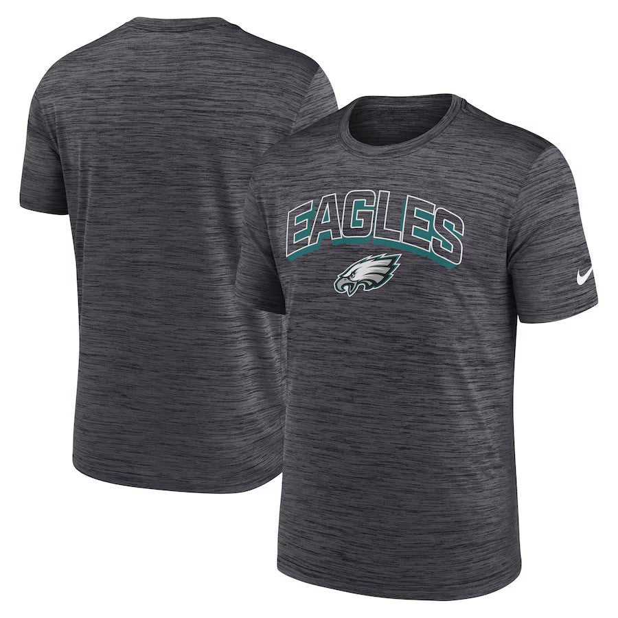 Philadelphia Eagles NFL Nike Velocity Performance T-Shirt – Charcoal (USA Stock) - UKASSNI