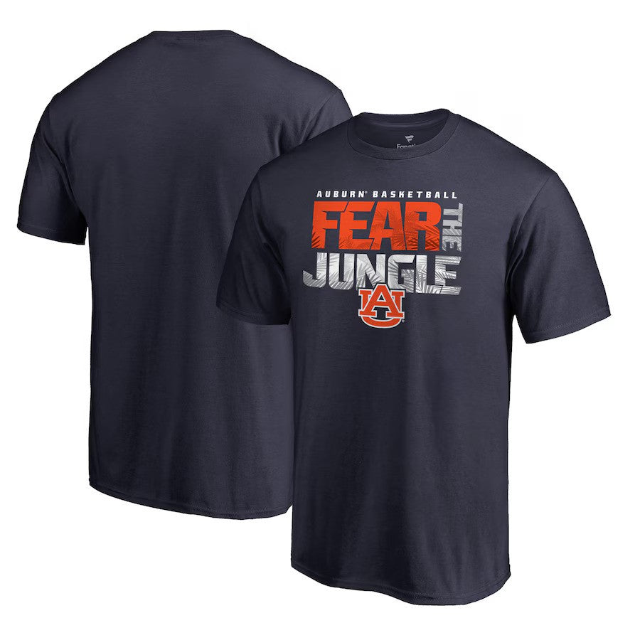 Auburn Tigers NCAA Hometown Collection T-Shirt – Navy (USA Stock) - UKASSNI