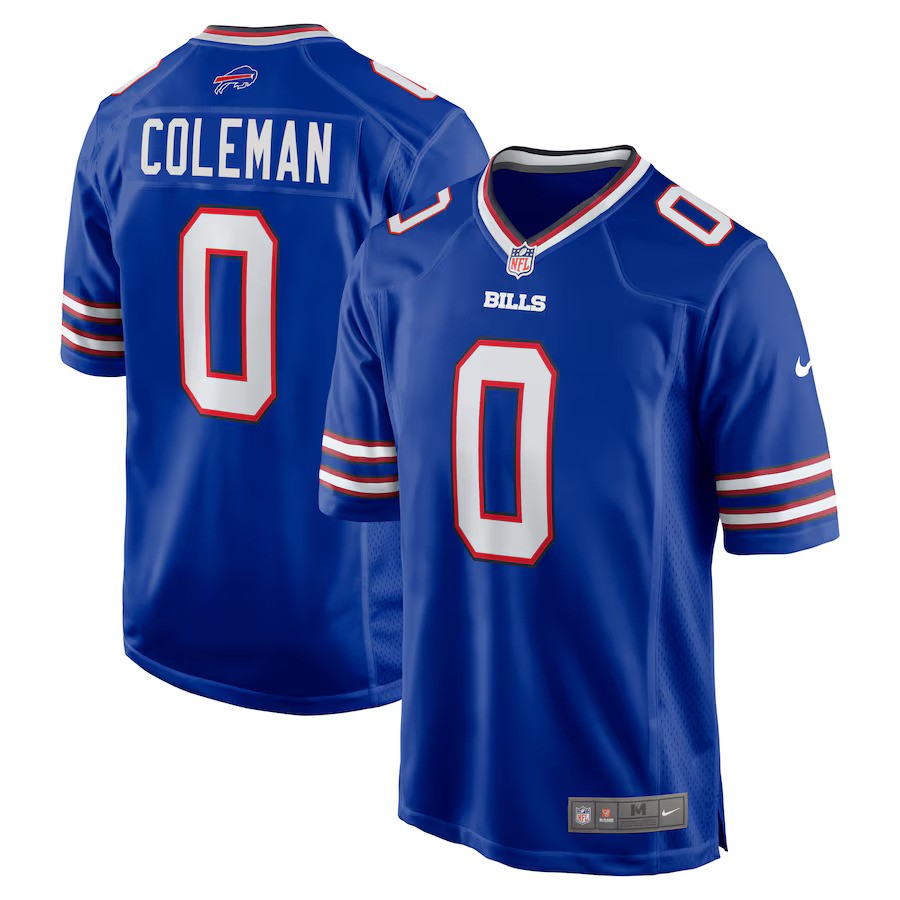 Keon Coleman NFL Buffalo Bills Nike Game Player Jersey – Royal (USA Stock) - UKASSNI