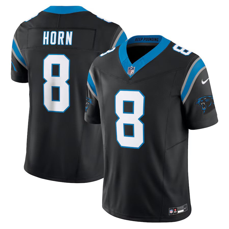 Jaycee Horn NFL Carolina Panthers Nike Vapor F.U.S.E. Limited Jersey – Black (USA Stock) - UKASSNI
