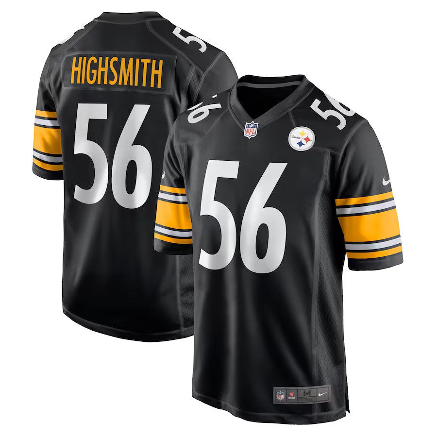 Alex Highsmith NFL Pittsburgh Steelers Nike Game Jersey – Black (USA Stock) - UKASSNI