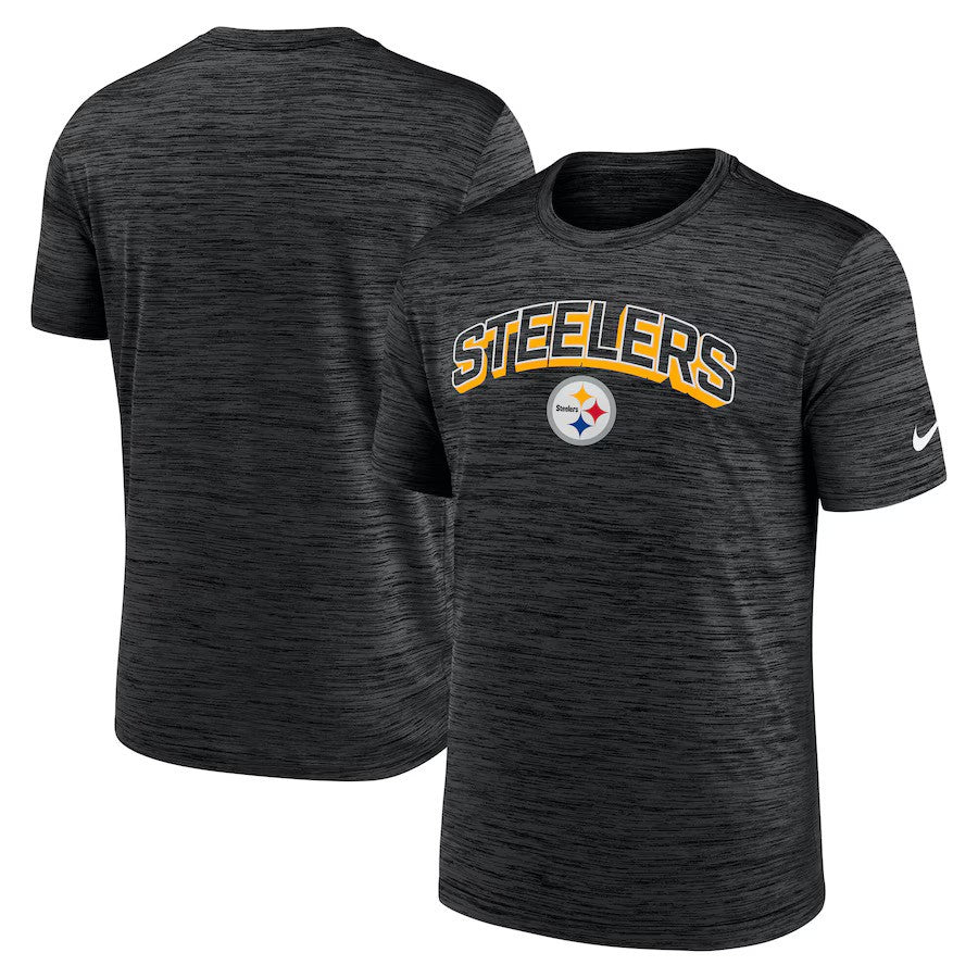 Pittsburgh Steelers Nike Primetime Velocity Dri-FIT T-Shirt – Black (USA Stock) - UKASSNI