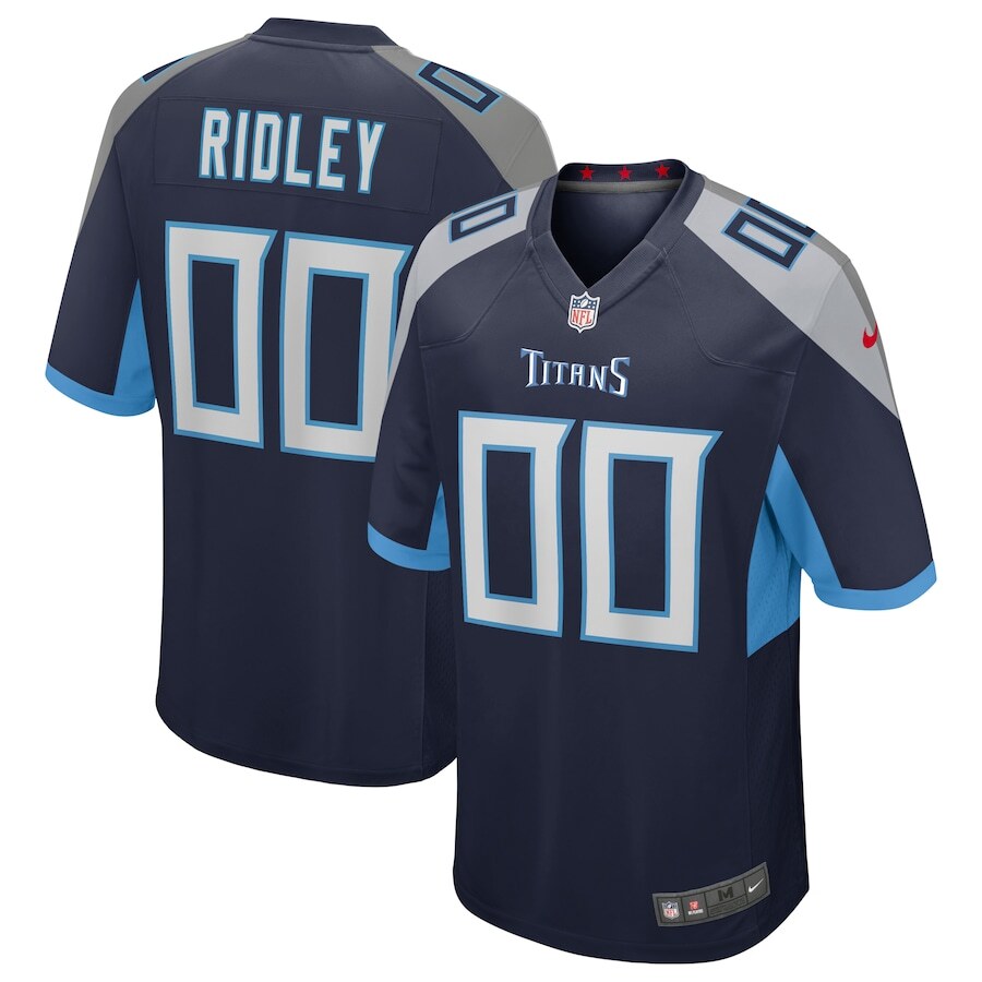 Calvin Ridley Tennessee Titans Nike Game Player Jersey - Navy - UKASSNI