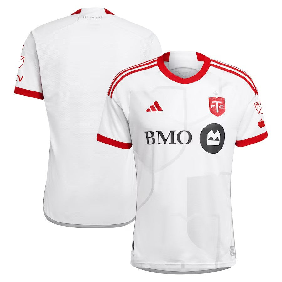 Toronto FC MLS adidas 2024 GTA Kit Authentic Jersey – White (USA Stock) - UKASSNI