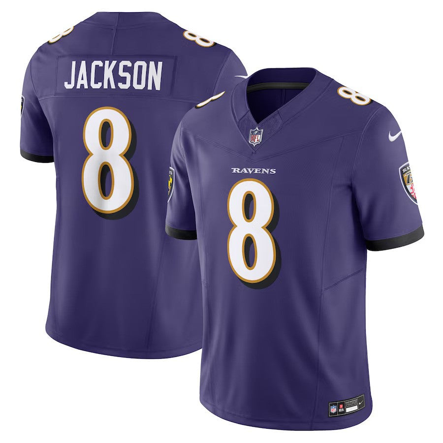 Lamar Jackson Baltimore Ravens Nike Vapor F.U.S.E. Limited Jersey - Purple - UKASSNI