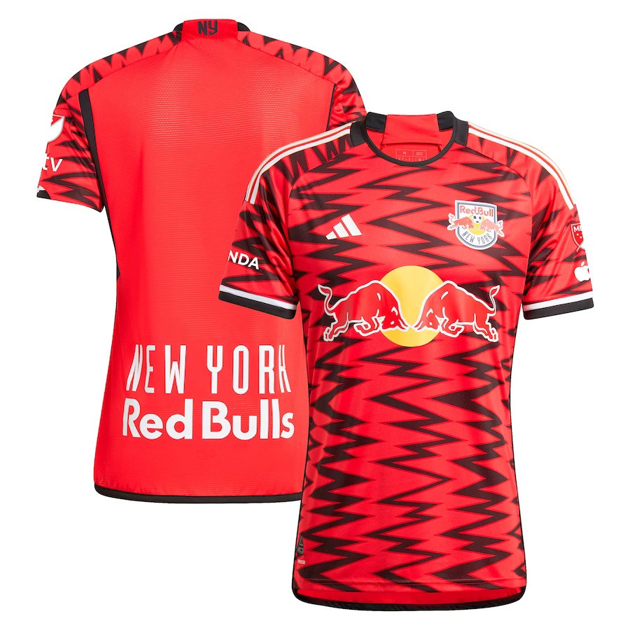 New York Red Bulls MLS adidas 2024 Legacy Authentic Jersey – Red (USA Stock) - UKASSNI