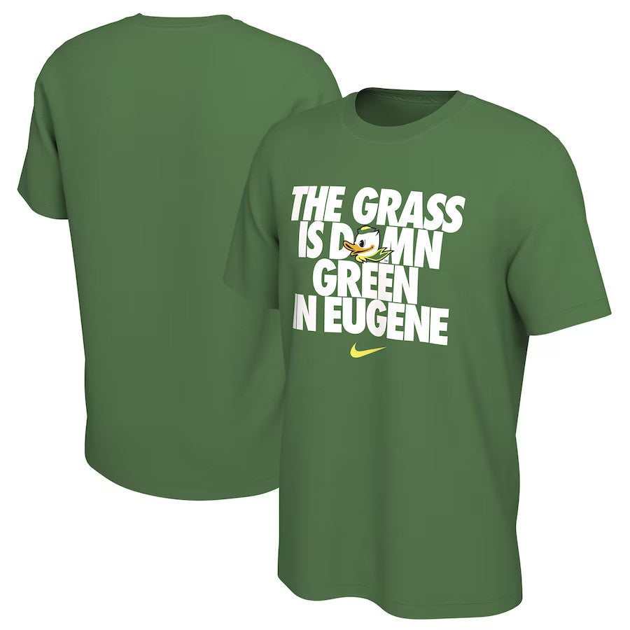 Oregon Ducks Nike Campus Gametime T-Shirt - Green - UKASSNI