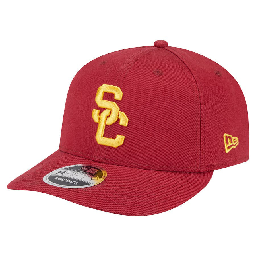 USC Trojans NCAA New Era Low Profile 9Fifty Snapback Hat – Cardinal (USA Stock) - UKASSNI