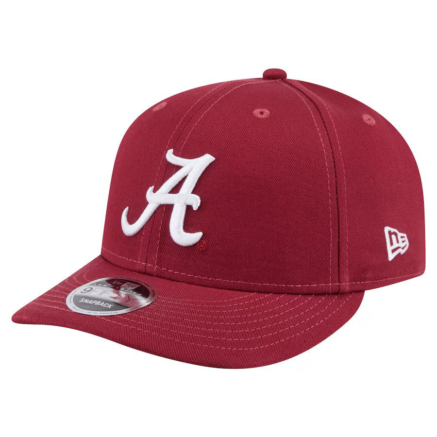Alabama Crimson Tide NCAA New Era Low Profile 9Fifty Snapback Hat – Crimson (USA Stock) - UKASSNI