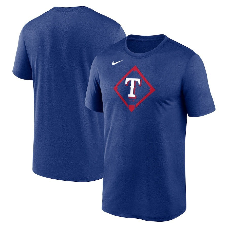 Texas Rangers MLB Nike Icon Legend Performance T-Shirt - Royal - UKASSNI