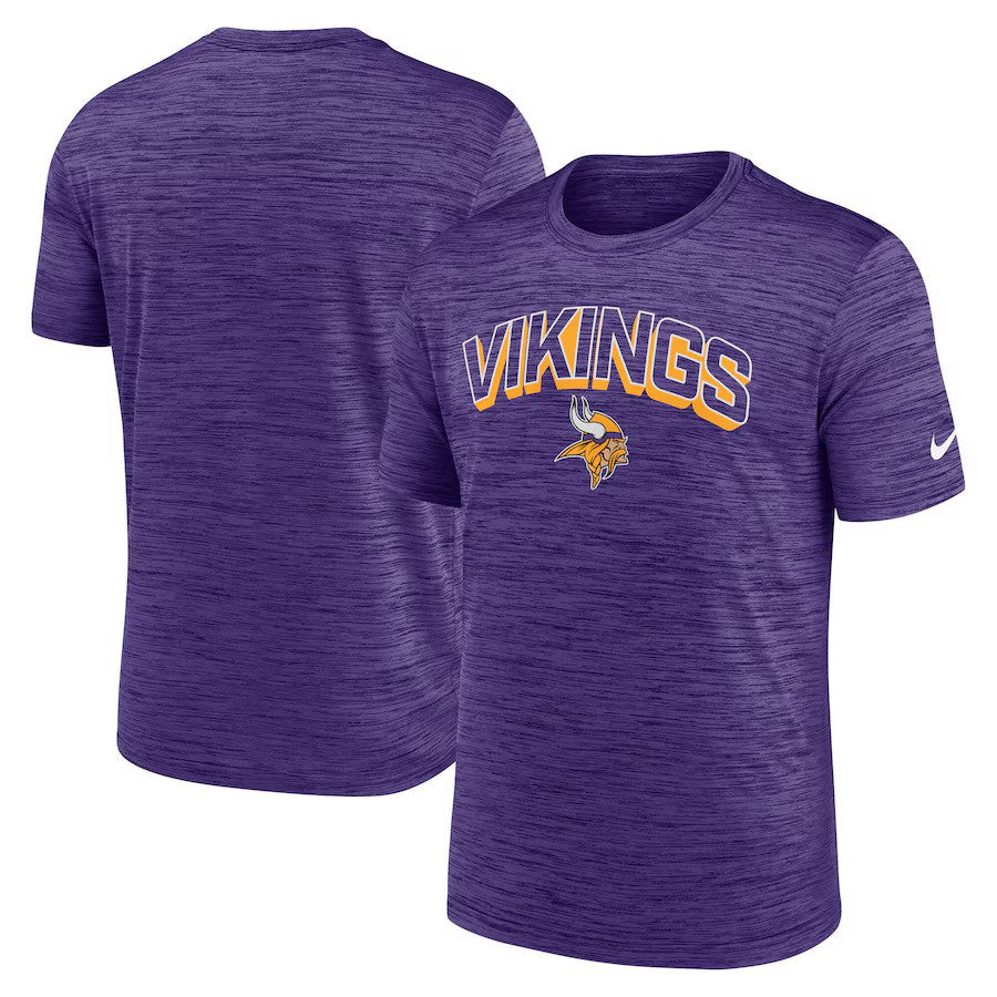 Minnesota Vikings NFL Nike Velocity Performance T-Shirt – Purple (USA Stock) - UKASSNI