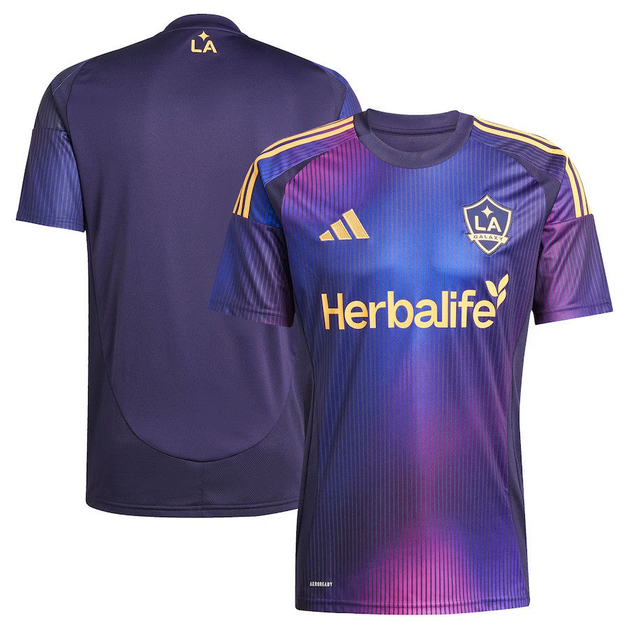LA Galaxy MLS adidas 2025 Rizon Replica Jersey – Navy (USA Stock) - UKASSNI