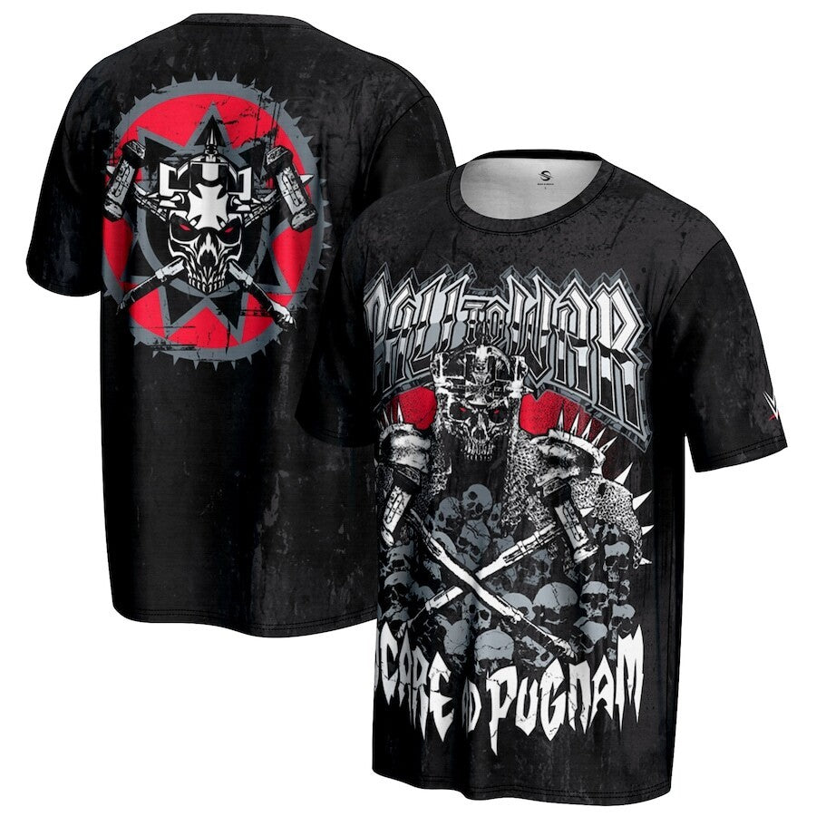 Triple H WWE ProSphere Call to War T-Shirt – Black (USA Stock) - UKASSNI