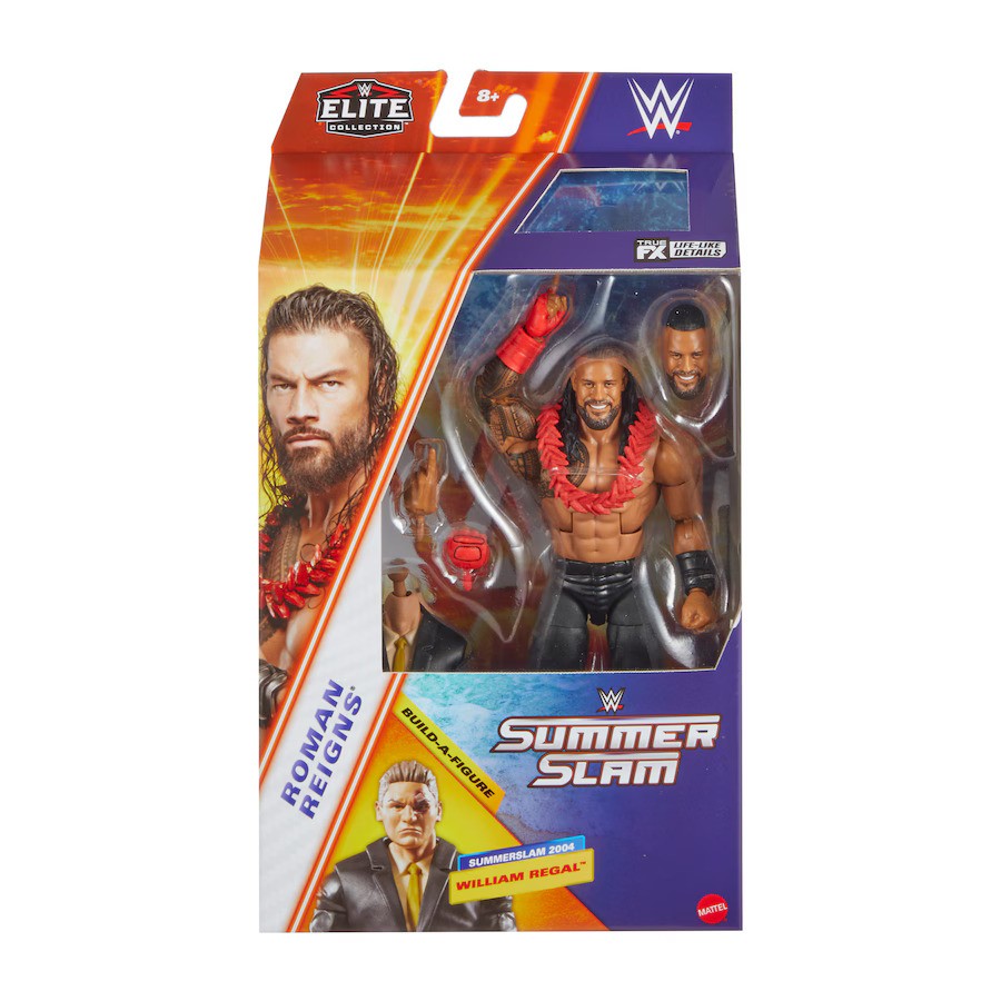 Roman Reigns WWE Mattel SummerSlam 2025 Elite Collection Action Figure (USA Stock) - UKASSNI