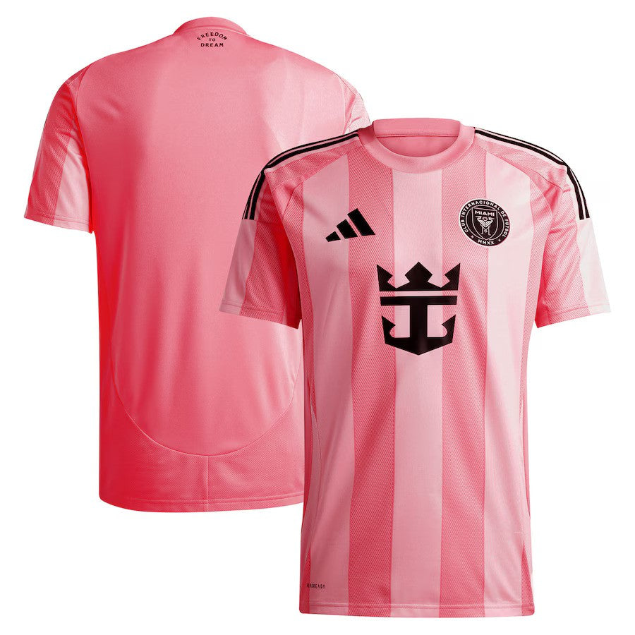 Inter Miami CF MLS adidas 2025 Euforia Replica Jersey – Light Pink (USA Stock) - UKASSNI
