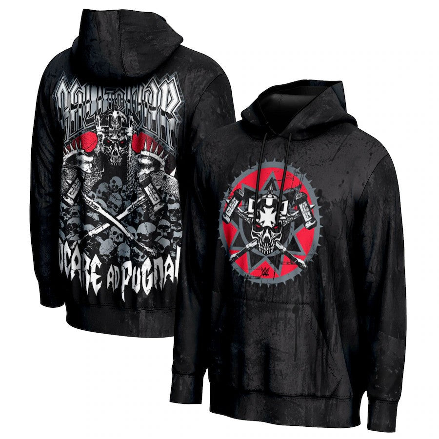 Triple H WWE ProSphere Call to War Pullover Hoodie – Black (USA Stock) - UKASSNI