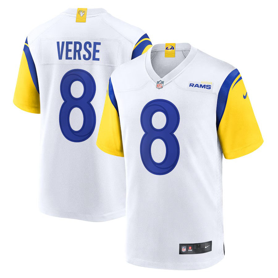 Jared Verse NFL Los Angeles Rams Nike Game Jersey White (USA Stock) - UKASSNI
