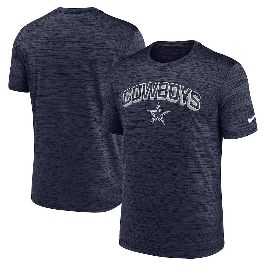 Dallas Cowboys Nike NFL Primetime Velocity Dri-FIT T-Shirt – Navy (USA Stock) - UKASSNI