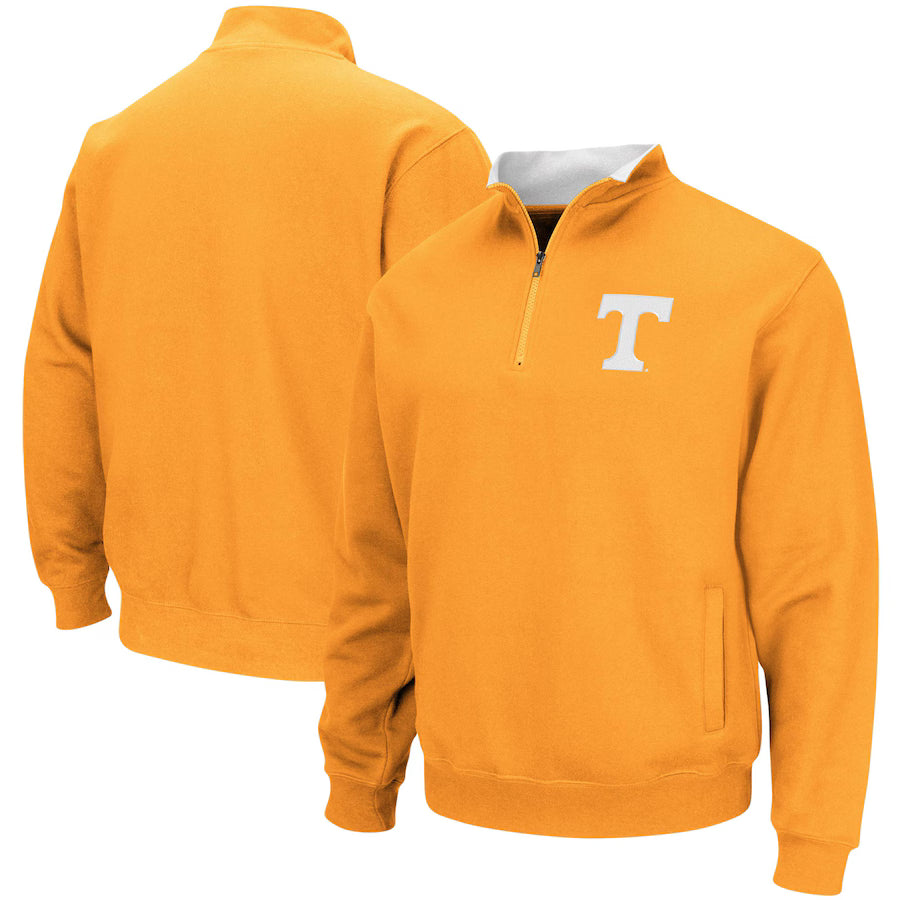 Tennessee Volunteers NCAA Colosseum Tortugas Quarter-Zip Jacket – Tennessee Orange (USA Stock)