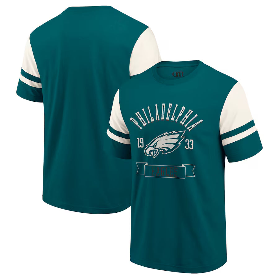 Philadelphia Eagles Darius Rucker Collection by Fanatics Football T-Shirt - Midnight Green (USA Stock)