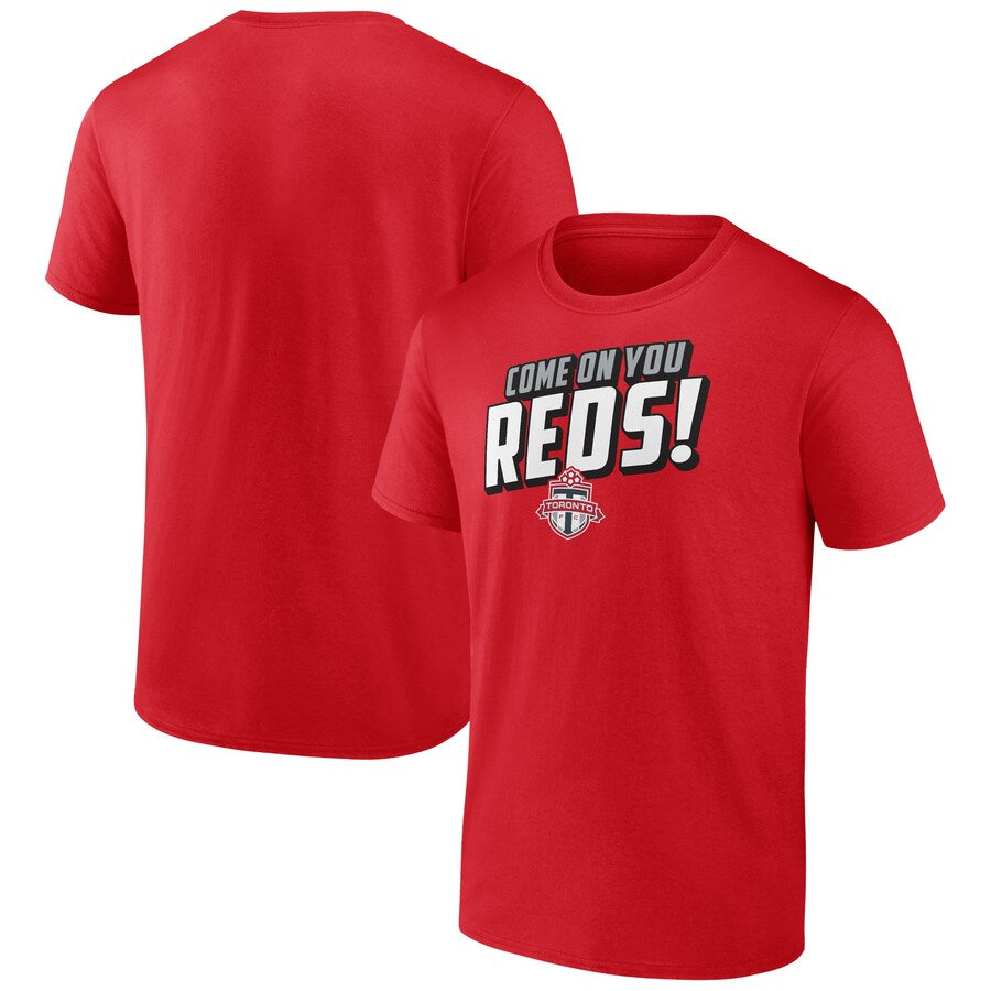 Toronto FC Fanatics Branded Hometown Collection Team T-Shirt - Red - UKASSNI